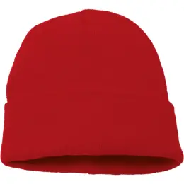 Red Knitted Beanie